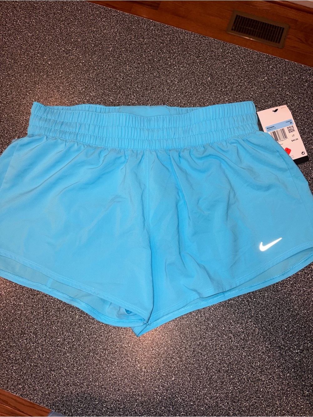 Nike Women's Medium Blue Running Shorts